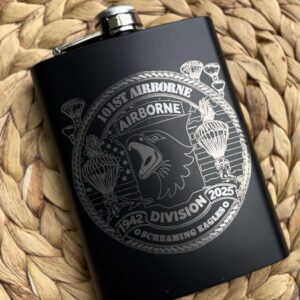 Flasque 101st AIRBORNE 1942-2025