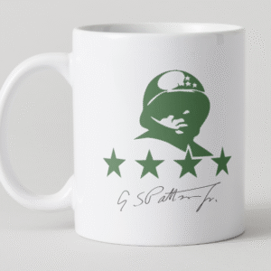 Mug "G.S. Patton Jr." – Hommage à un Général de Légende
