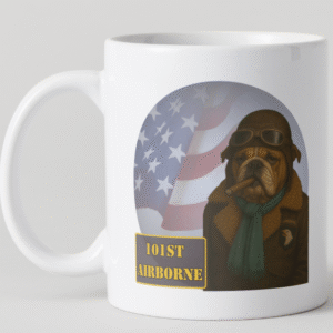 Mug Bulldog 101st Airborne