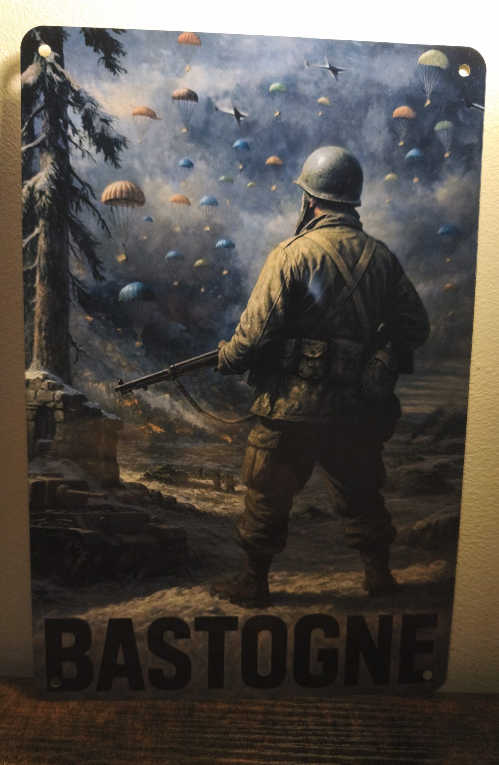 PLAQUE “BASTOGNE” – RAVITAILLEMENT AÉRIEN REMASTÉRISÉ